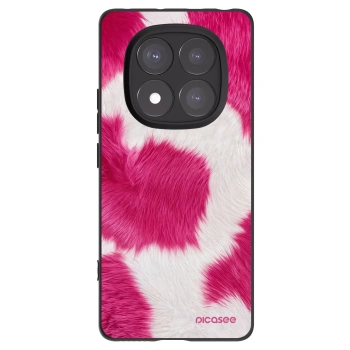 Picasee crna silikonska maskica za Xiaomi Redmi Note 14 Pro 5G - Pink Moo