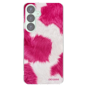 Picasee silikonska prozirna maskica za Samsung Galaxy S25+ 5G - Pink Moo