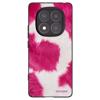 Picasee crna silikonska maskica za Xiaomi Redmi Note 14 Pro 4G - Pink Moo