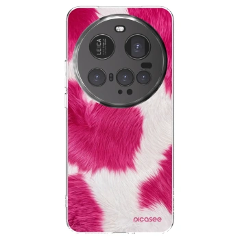 Picasee silikonska prozirna maskica za Xiaomi 15 Ultra - Pink Moo