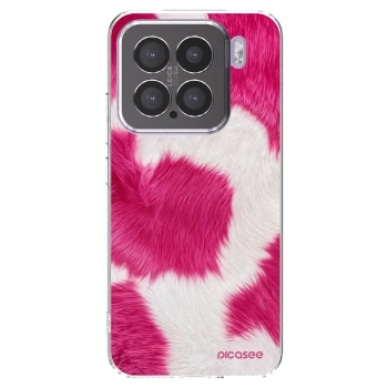 Picasee silikonska prozirna maskica za Xiaomi 15 - Pink Moo