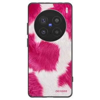 Picasee crna silikonska maskica za Vivo X200 Pro - Pink Moo