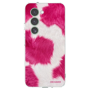 Picasee silikonska prozirna maskica za Xiaomi Redmi 15 5G - Pink Moo