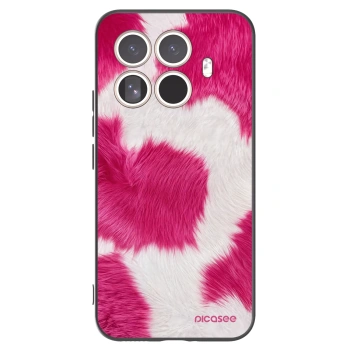 Picasee crna silikonska maskica za Xiaomi 15T Pro - Pink Moo