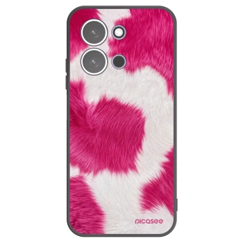 Picasee crna silikonska maskica za Xiaomi Redmi 15C 5G - Pink Moo