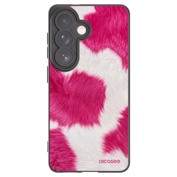Picasee crna silikonska maskica za Samsung Galaxy S26 - Pink Moo