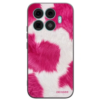 Picasee crna silikonska maskica za Xiaomi 17T - Pink Moo