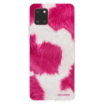 Picasee silikonska prozirna maskica za Samsung Galaxy Note 10 Lite N770F - Pink Moo