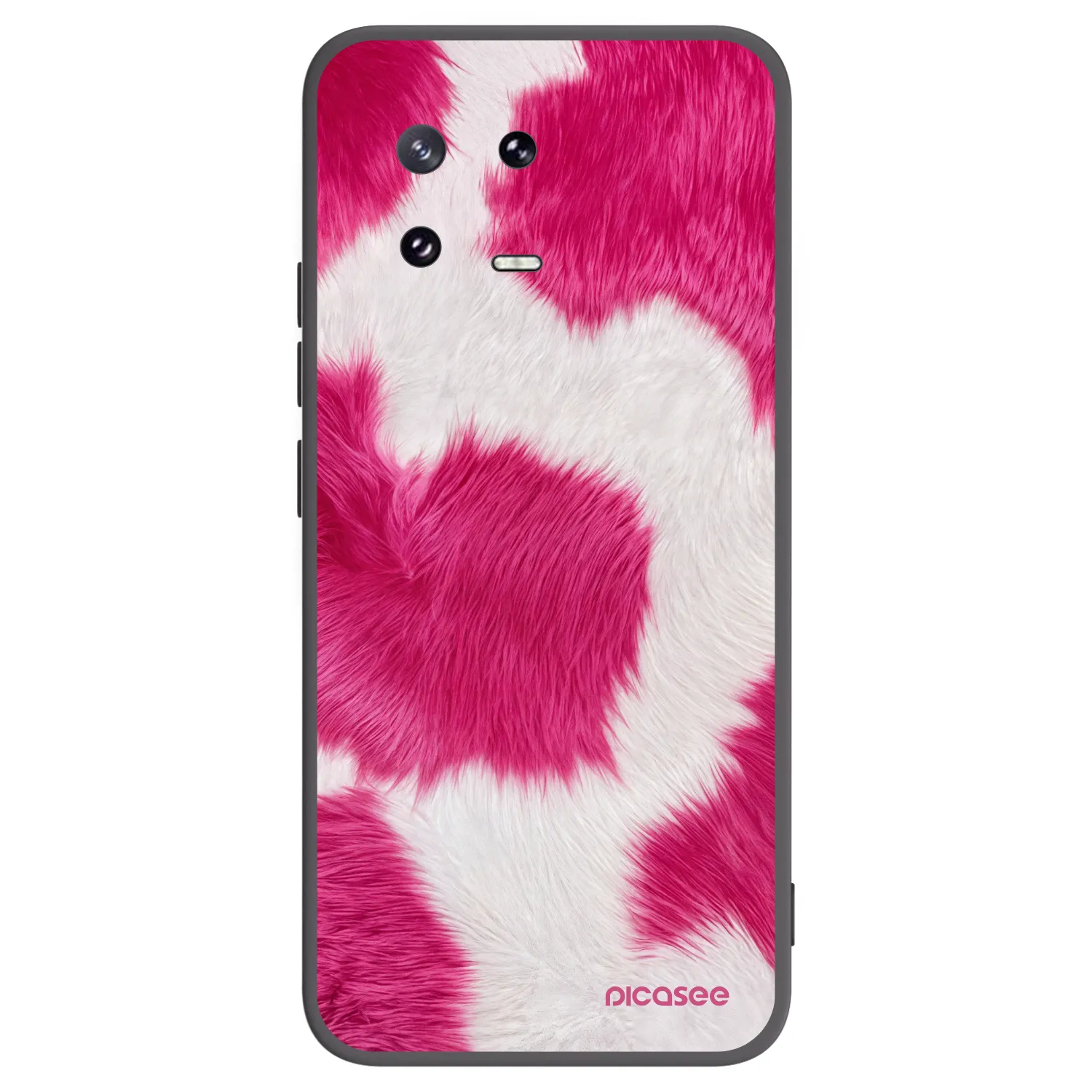 Picasee crna silikonska maskica za Xiaomi 13 Pro - Pink Moo