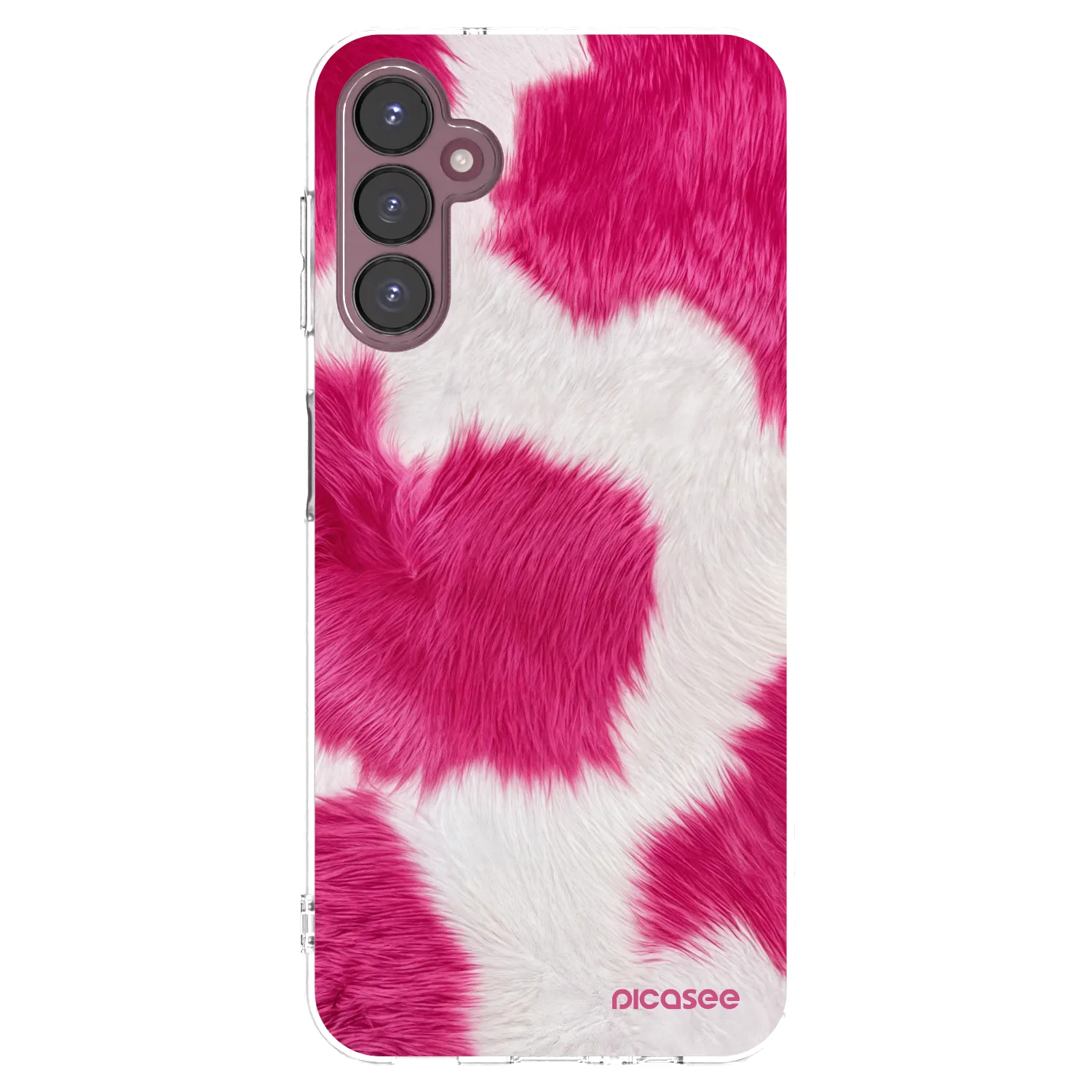 Picasee silikonska prozirna maskica za Samsung Galaxy A05s A057G - Pink Moo