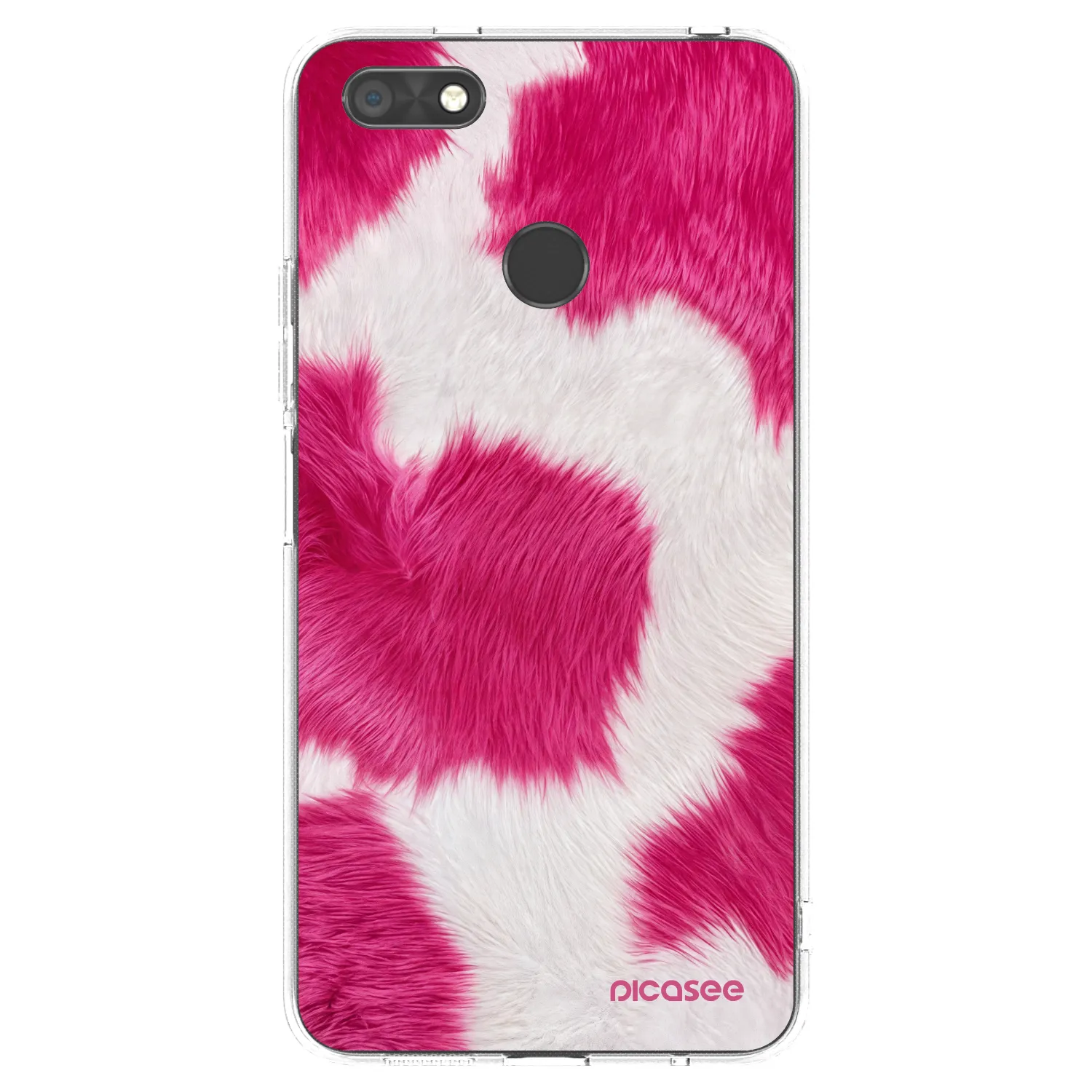 Picasee silikonska prozirna maskica za Huawei P9 Lite Mini - Pink Moo