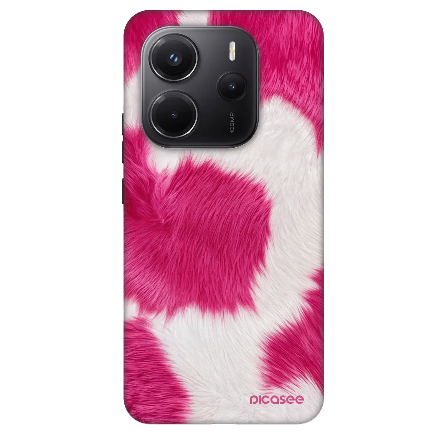 Picasee Fashion Case za Xiaomi Redmi Note 14 5G - Pink Moo