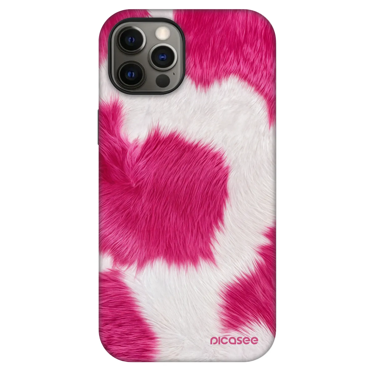 Picasee Fashion Case MagSafe za Apple iPhone 12 - Pink Moo