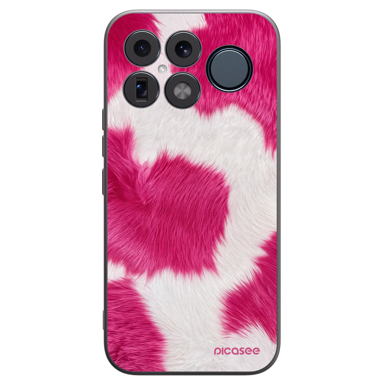 Picasee crna silikonska maskica za Xiaomi Poco F8 Ultra - Pink Moo
