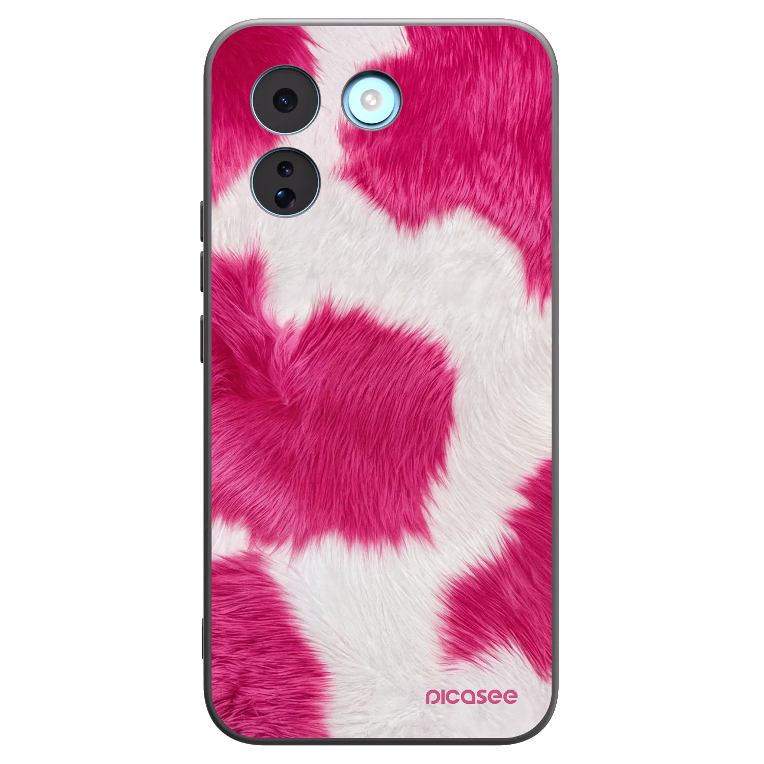 Picasee crna silikonska maskica za Xiaomi Redmi Note 17 Pro MAX 5G - Pink Moo