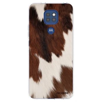 Picasee silikonska prozirna maskica za Motorola Moto G9 Play - Rustica