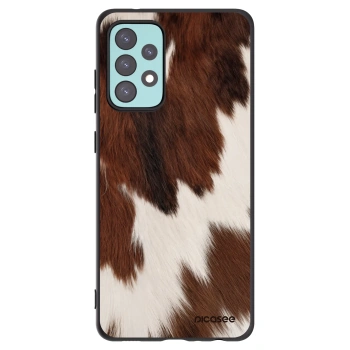 Picasee crna silikonska maskica za Samsung Galaxy A72 A725F - Rustica