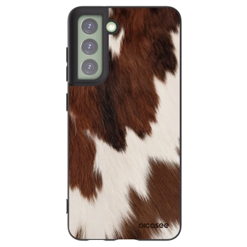 Picasee crna silikonska maskica za Samsung Galaxy S21 FE 5G - Rustica