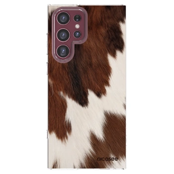 Picasee silikonska prozirna maskica za Samsung Galaxy S22 Ultra 5G - Rustica