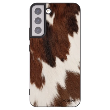 Picasee crna silikonska maskica za Samsung Galaxy S22+ 5G - Rustica