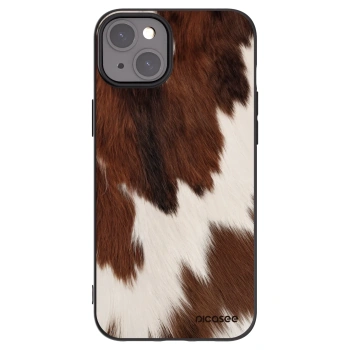 Picasee crna silikonska maskica za Apple iPhone 15 Plus - Rustica