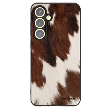 Picasee crna silikonska maskica za Samsung Galaxy S24 FE S721B - Rustica