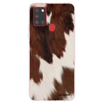 Picasee silikonska prozirna maskica za Samsung Galaxy A21s - Rustica