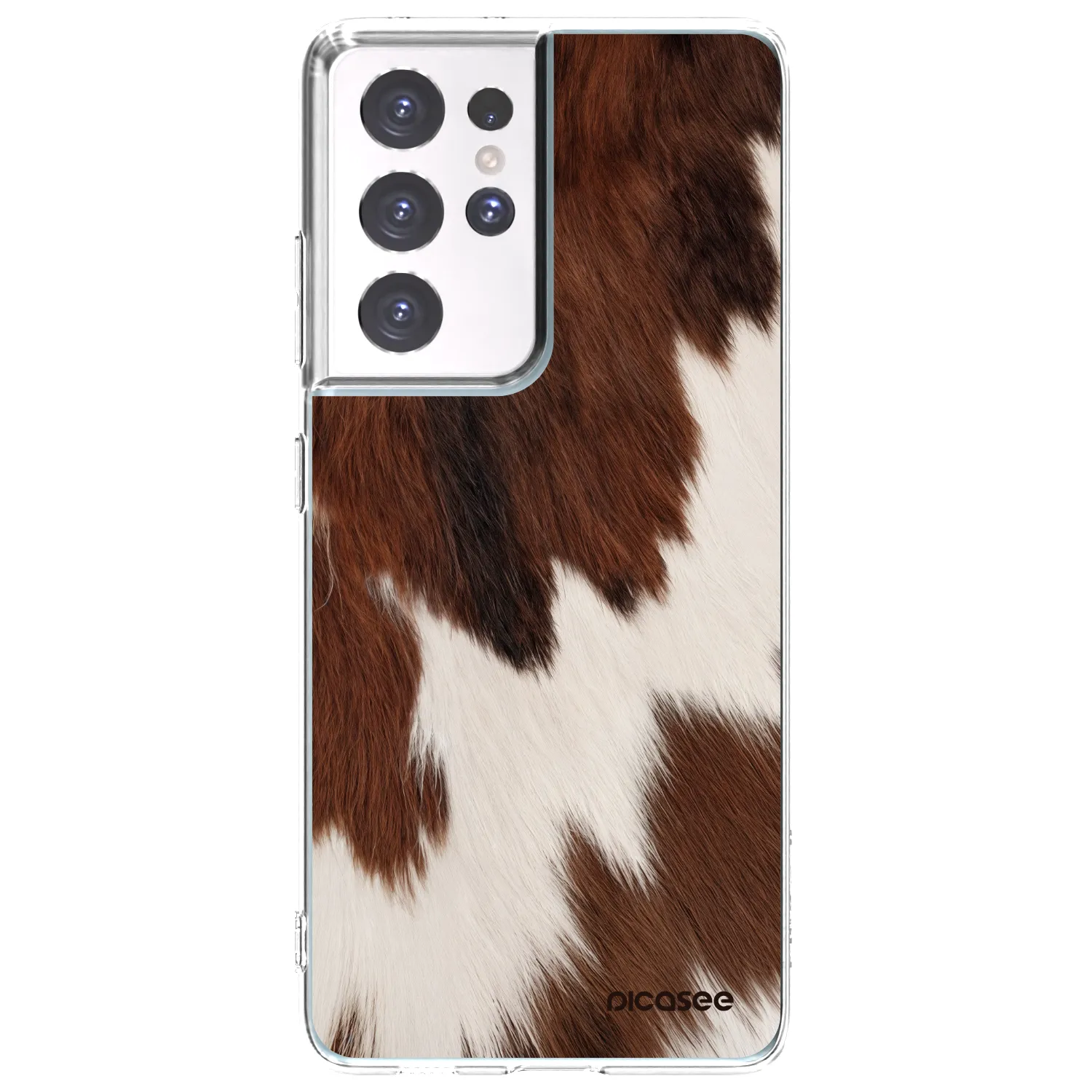 Picasee silikonska prozirna maskica za Samsung Galaxy S21 Ultra 5G G998B - Rustica