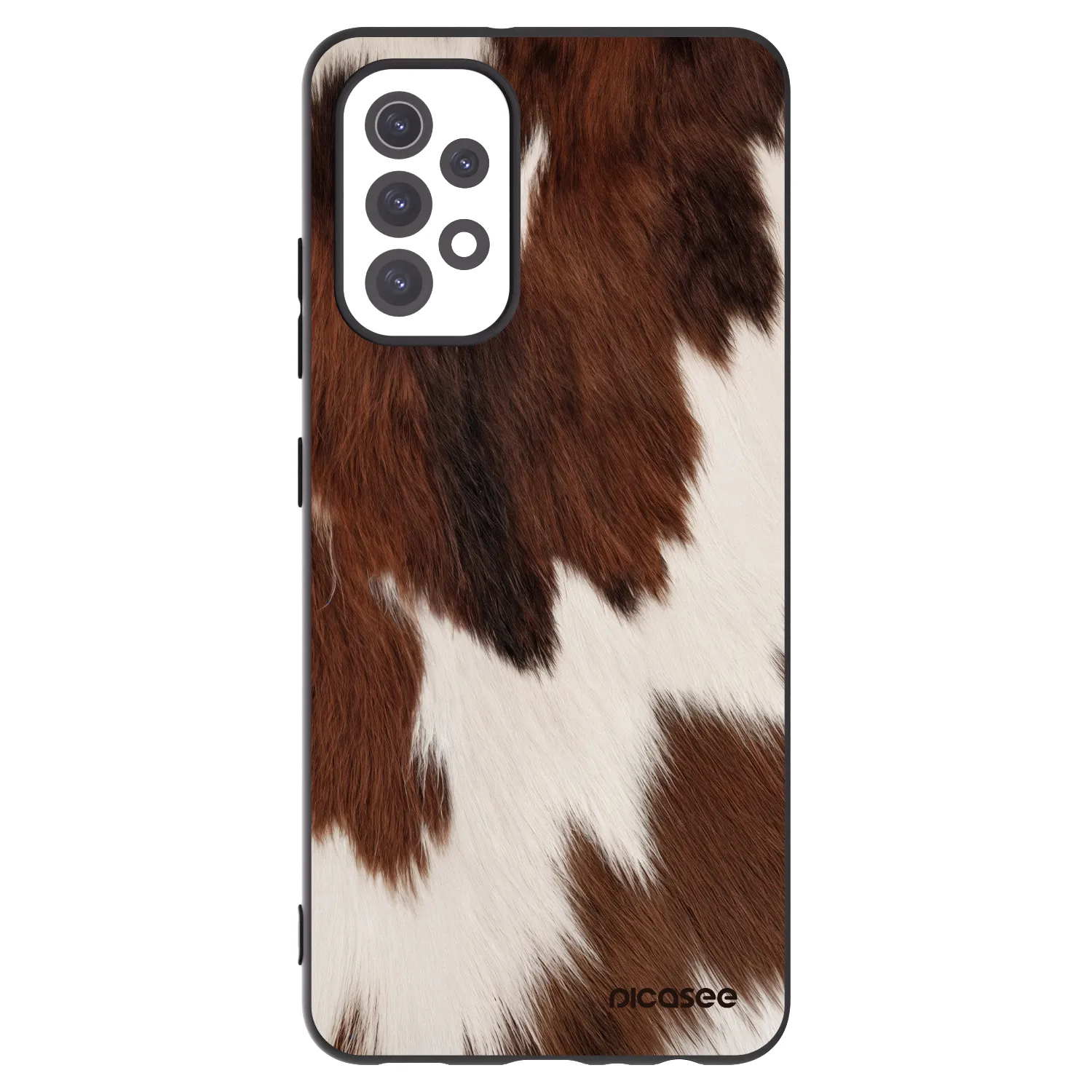 Picasee crna silikonska maskica za Samsung Galaxy A32 5G A326B - Rustica