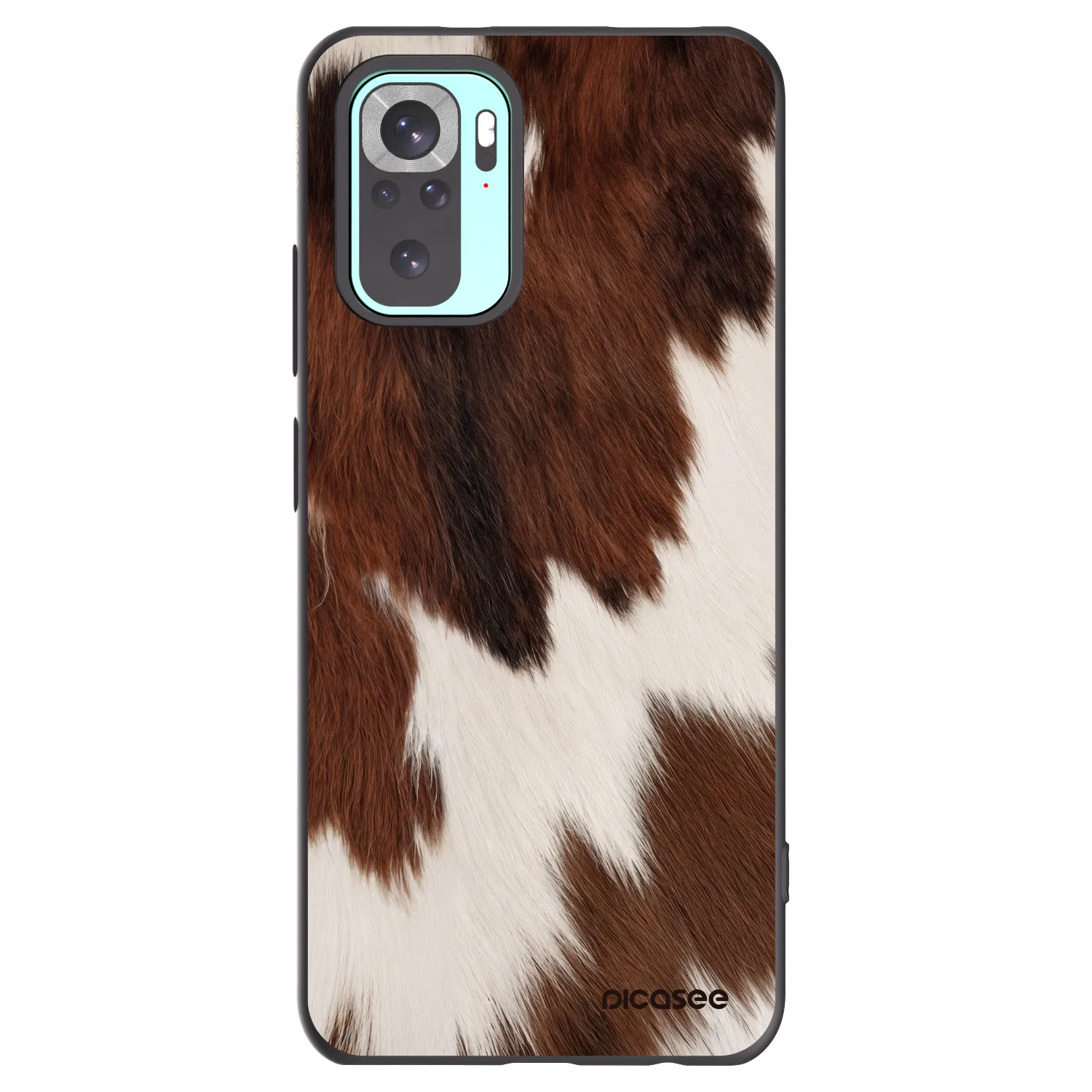 Picasee crna silikonska maskica za Xiaomi Redmi Note 10 Pro - Rustica