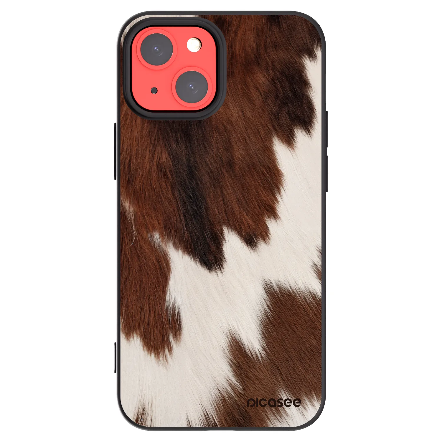 Picasee crna silikonska maskica za Apple iPhone 13 mini - Rustica