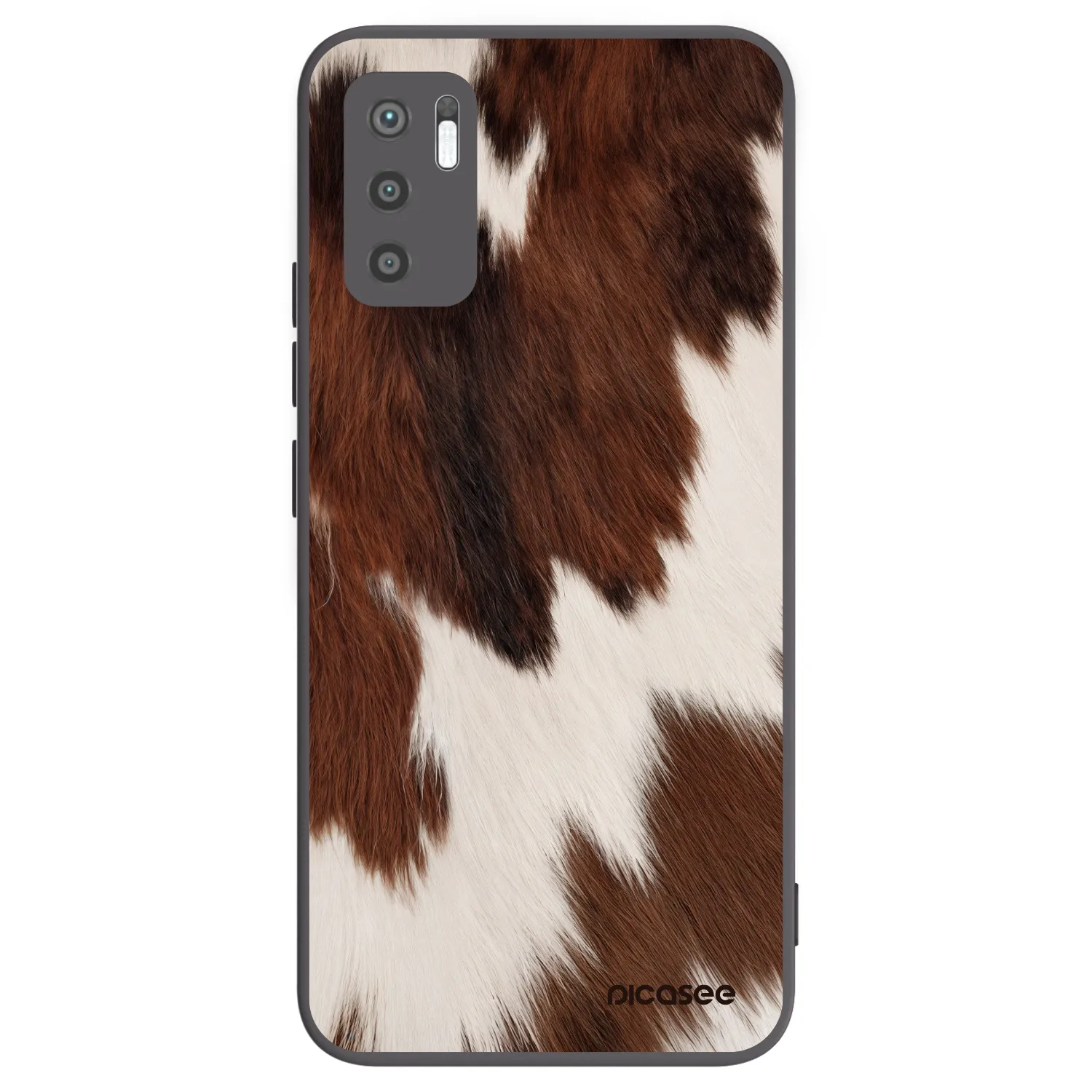 Picasee crna silikonska maskica za Xiaomi Redmi Note 10 5G - Rustica