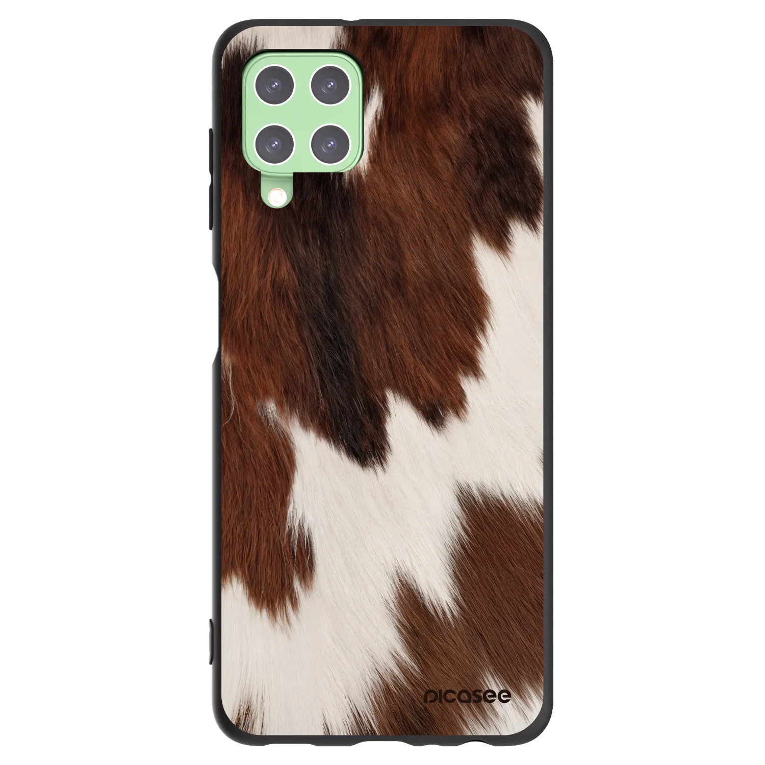 Picasee crna silikonska maskica za Samsung Galaxy A22 A225F 4G - Rustica