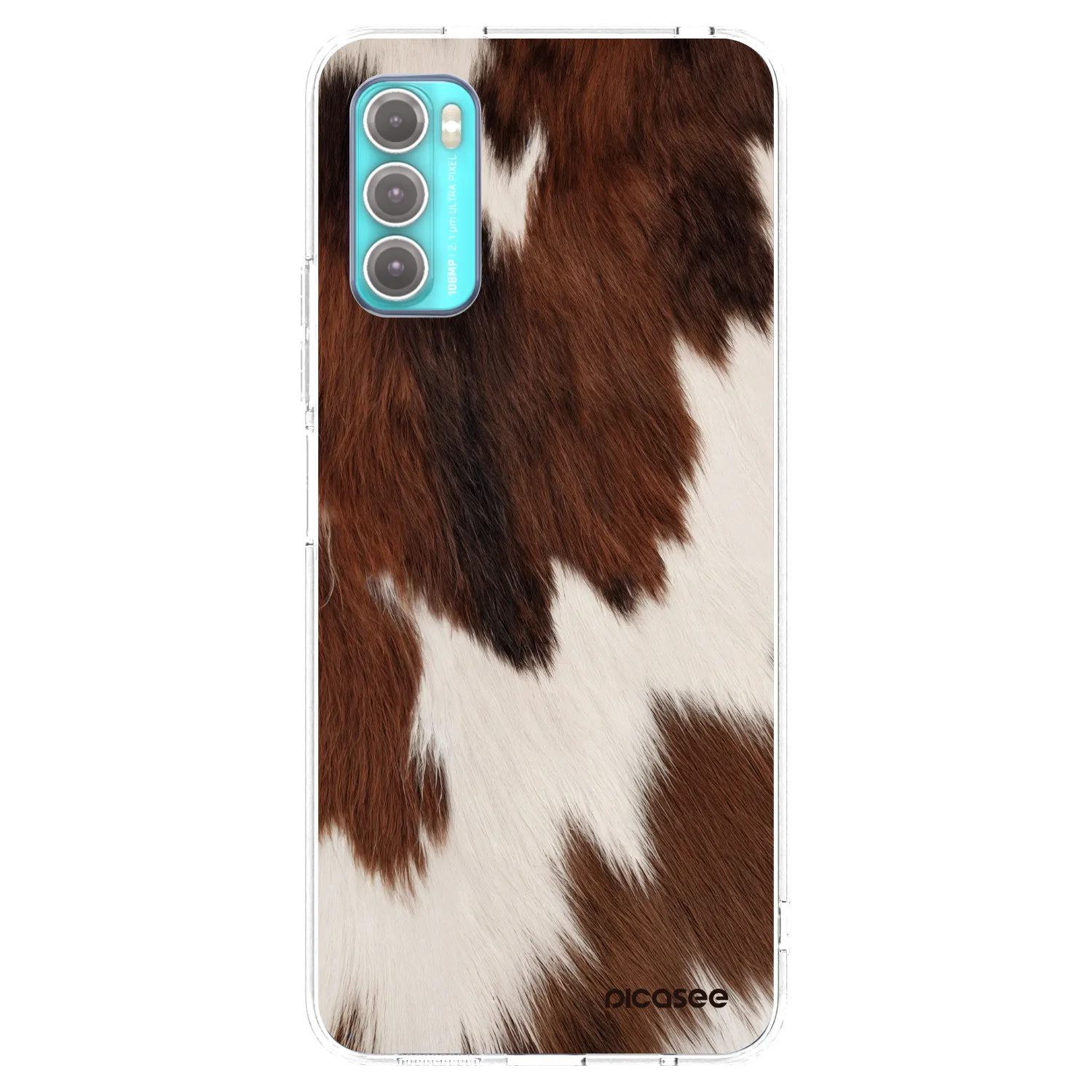 Picasee silikonska prozirna maskica za Motorola Moto G60 - Rustica