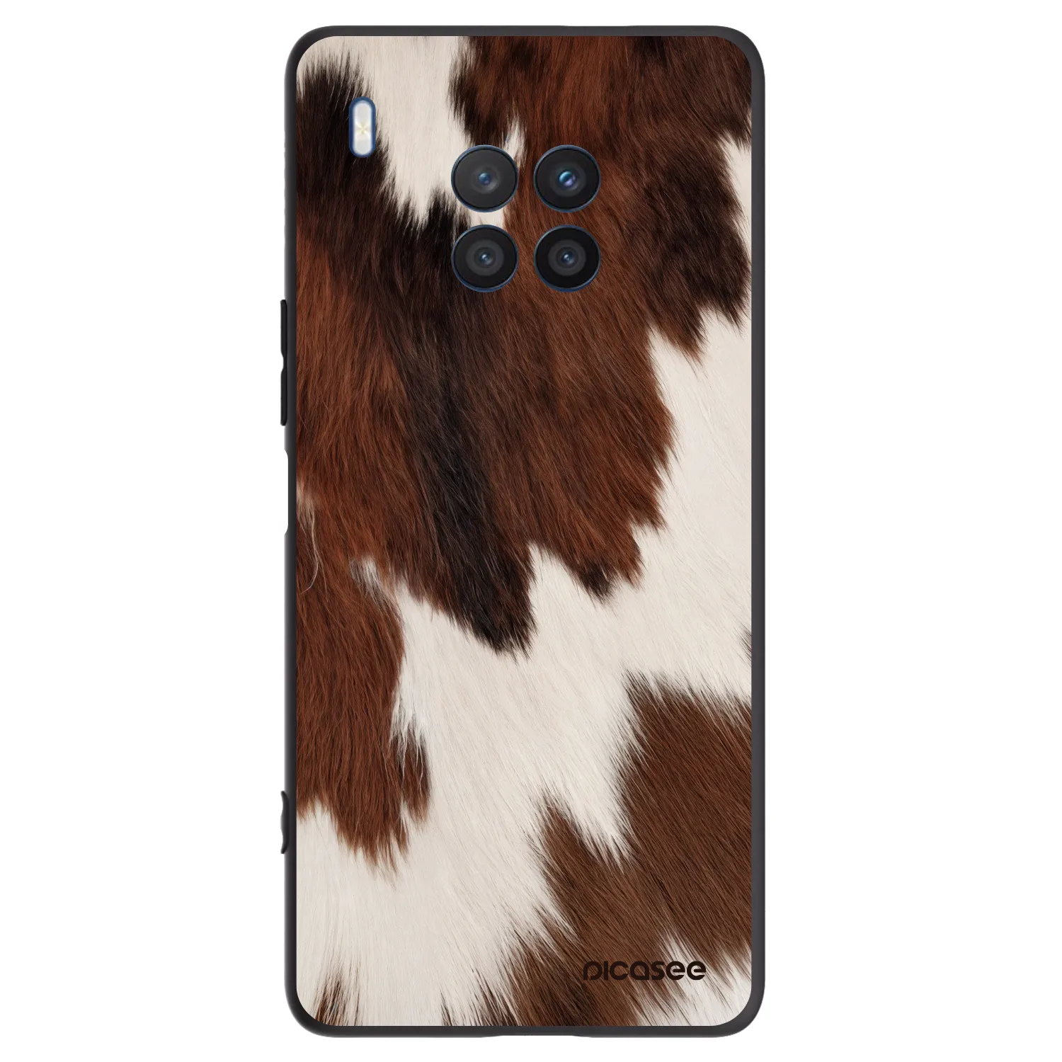 Picasee crna silikonska maskica za Honor 50 Lite - Rustica