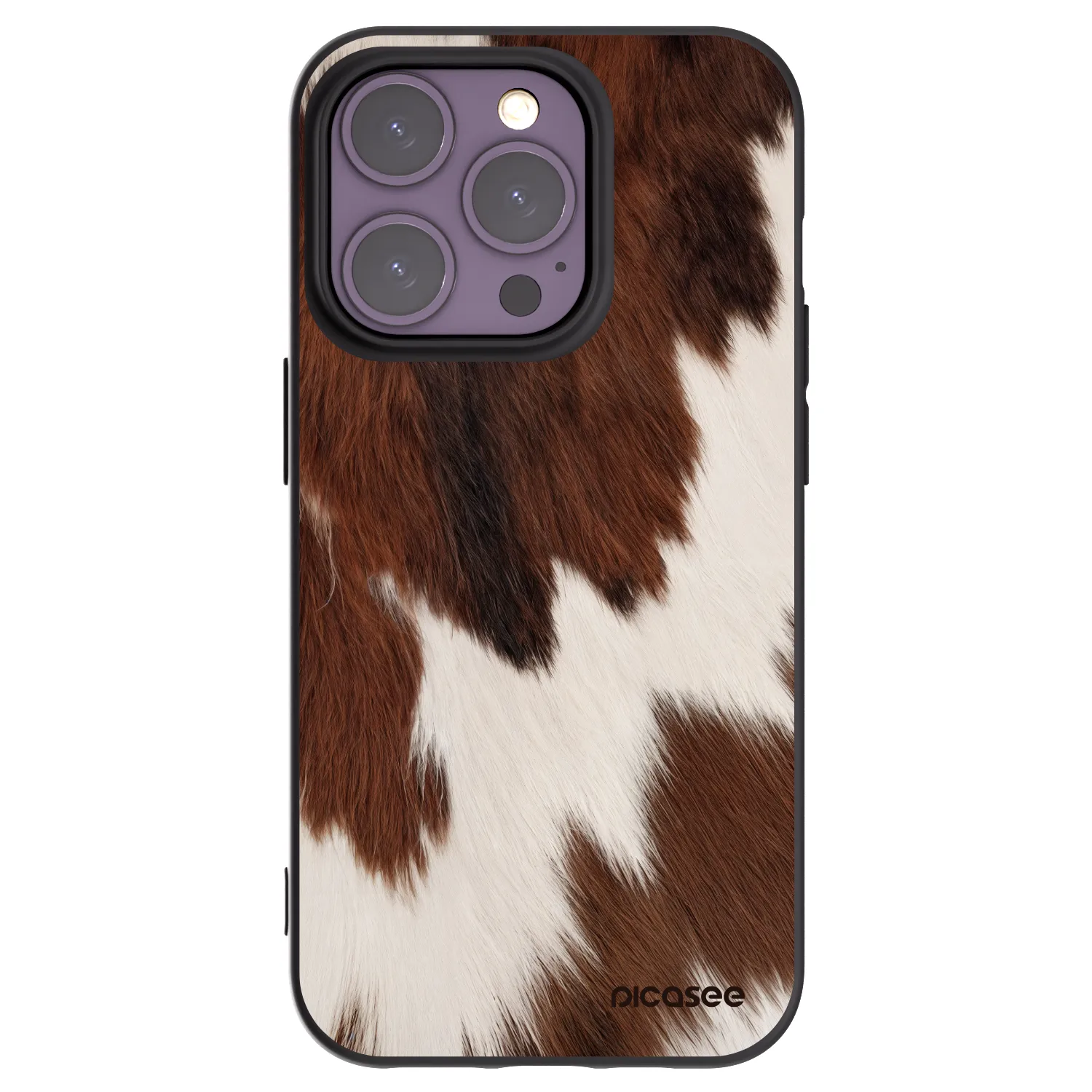 Picasee crna silikonska maskica za Apple iPhone 14 Pro - Rustica