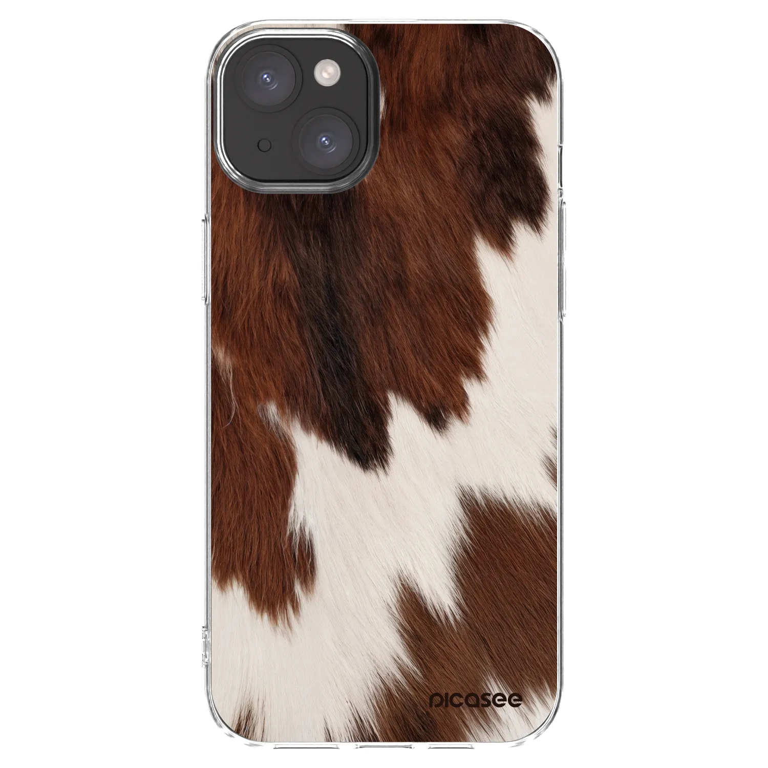 Picasee silikonska prozirna maskica za Apple iPhone 15 Plus - Rustica