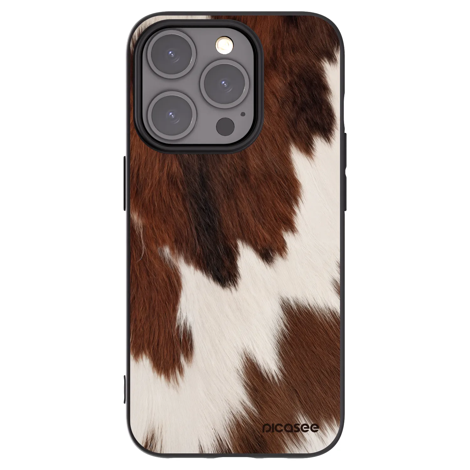 Picasee crna silikonska maskica za Apple iPhone 15 Pro - Rustica