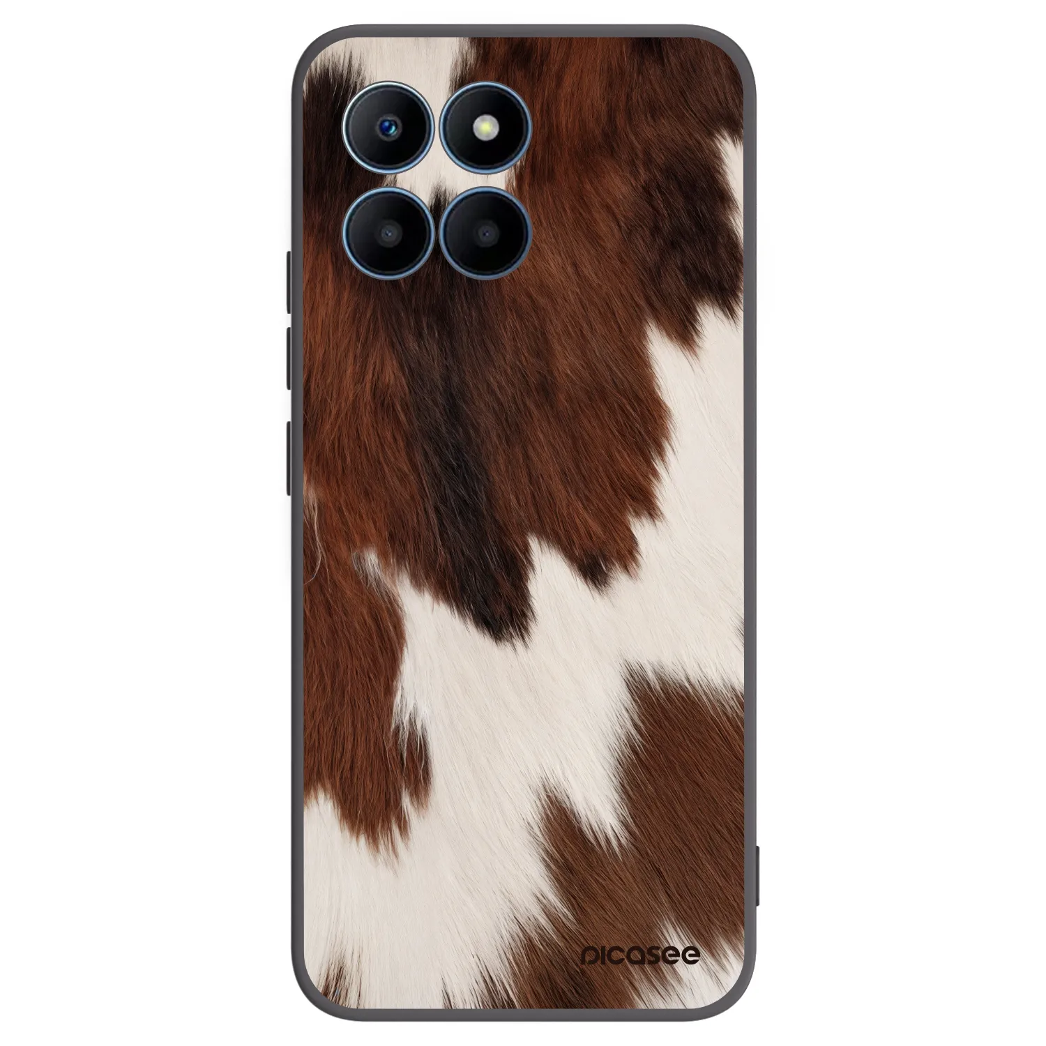 Picasee crna silikonska maskica za Honor 70 Lite - Rustica