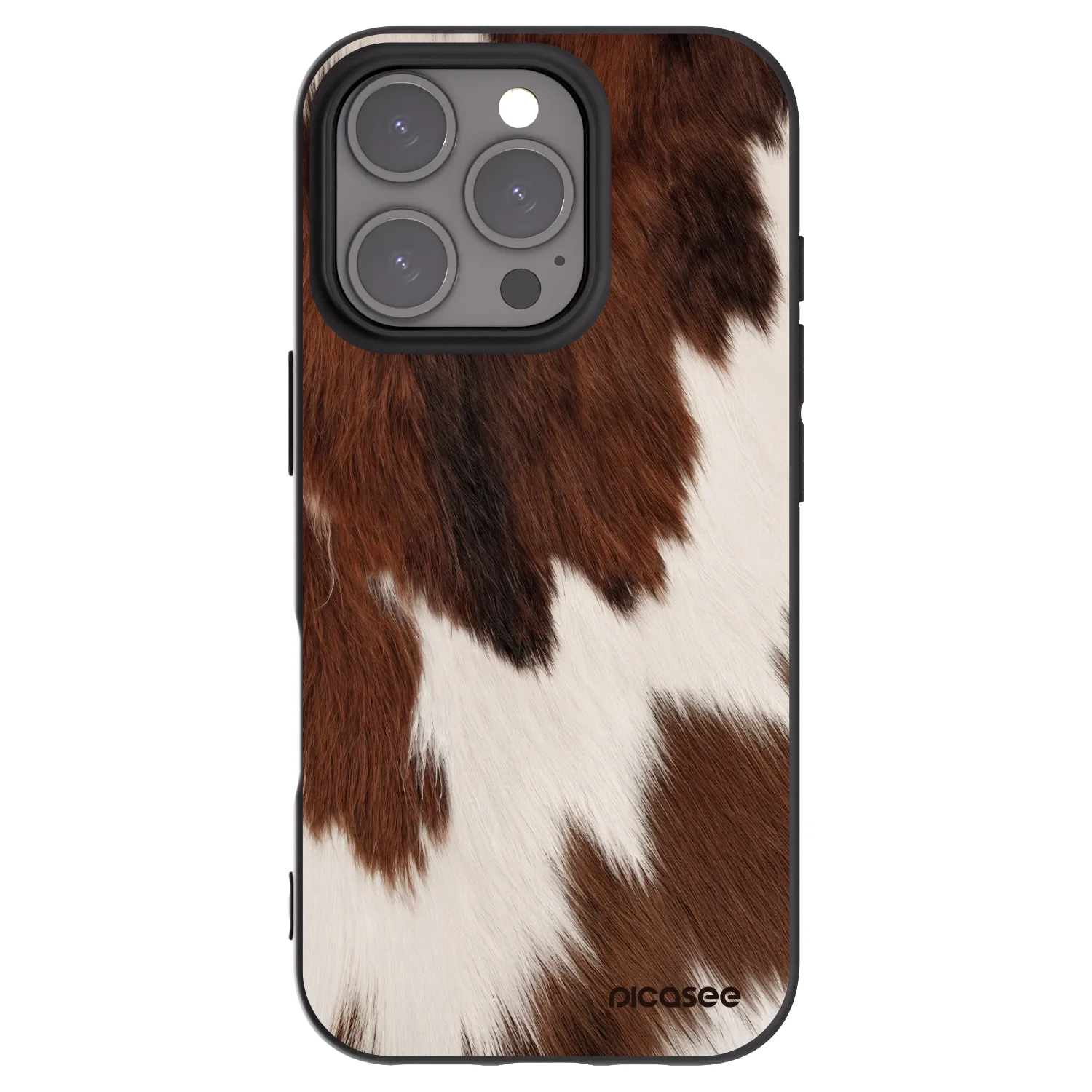 Picasee crna silikonska maskica za Apple iPhone 16 Pro - Rustica