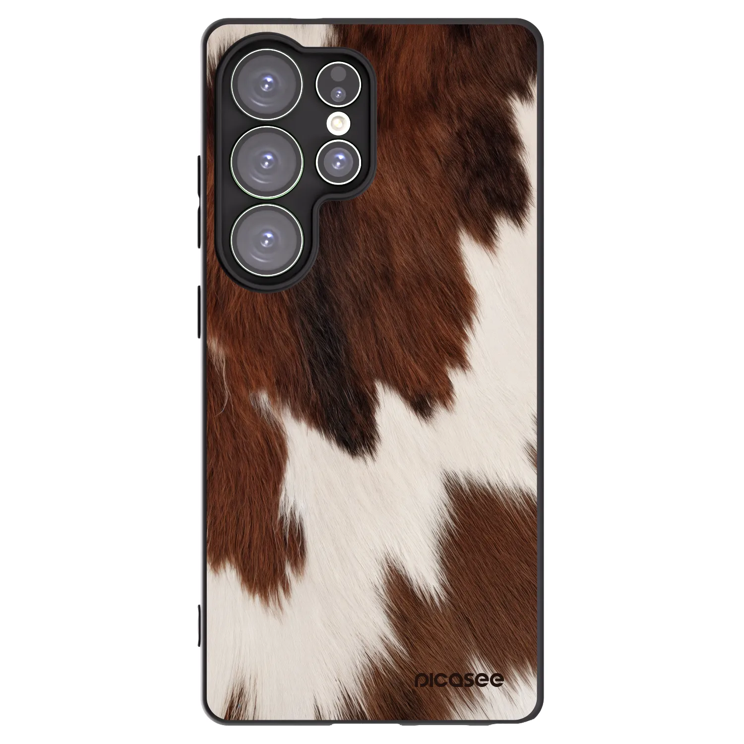 Picasee crna silikonska maskica za Samsung Galaxy S25 Ultra 5G - Rustica