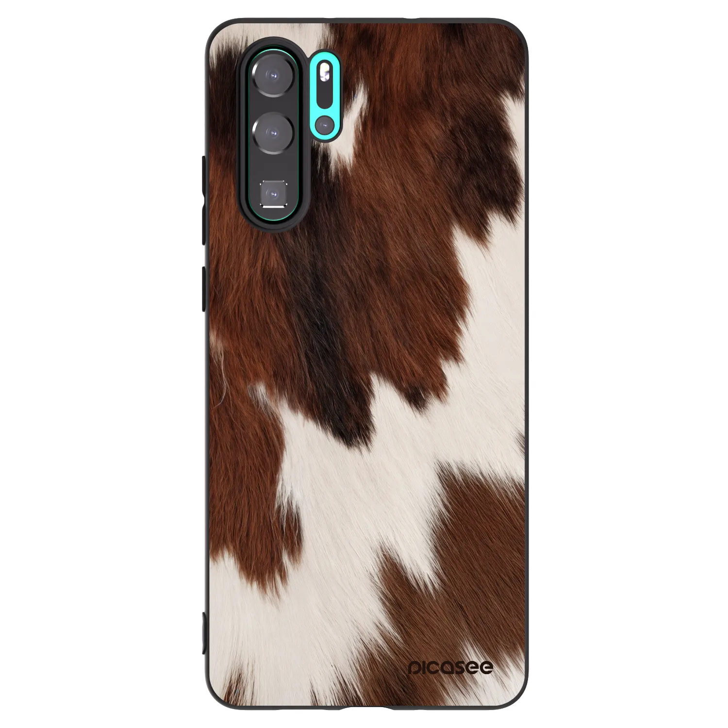 Picasee crna silikonska maskica za Huawei P30 Pro - Rustica