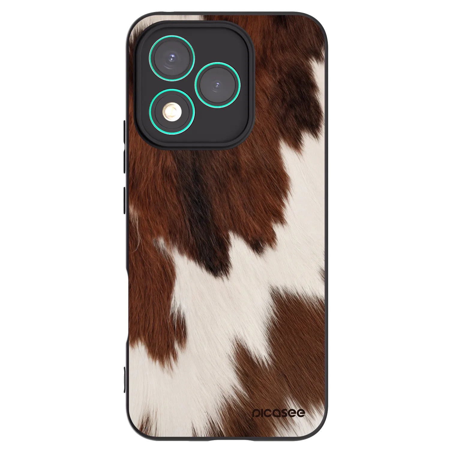 Picasee crna silikonska maskica za Honor 400 Lite 5G - Rustica