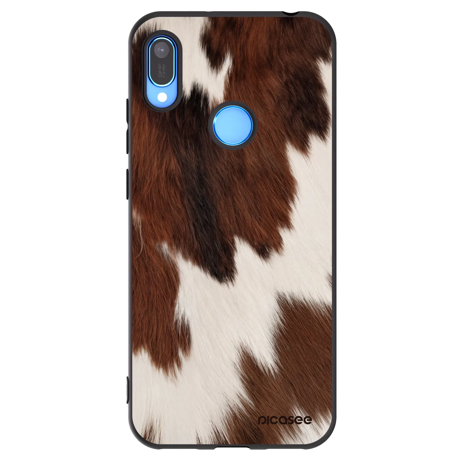 Picasee crna silikonska maskica za Huawei Y6 2019 - Rustica