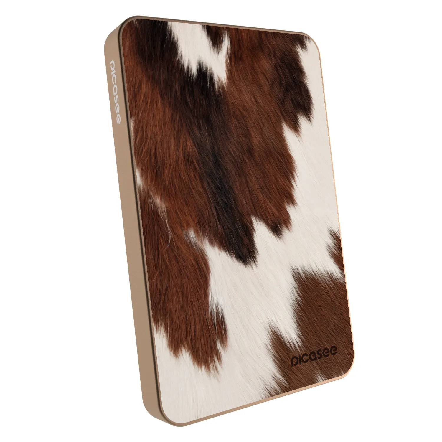 Picasee Prijenosni punjač s MagSafe 5 000 mAh Zlatni - Rustica