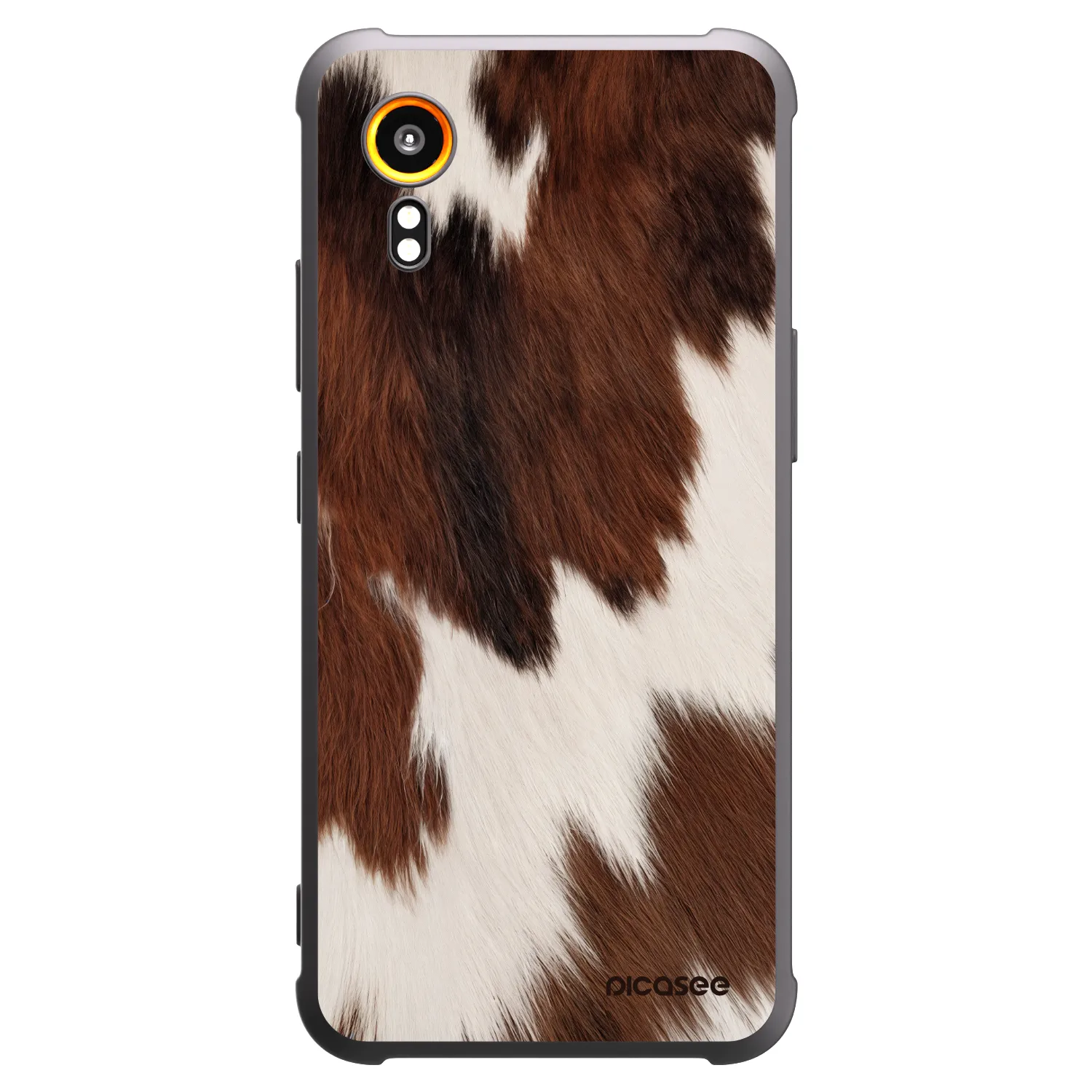 Picasee crna silikonska maskica za Samsung Galaxy Xcover 7 - Rustica