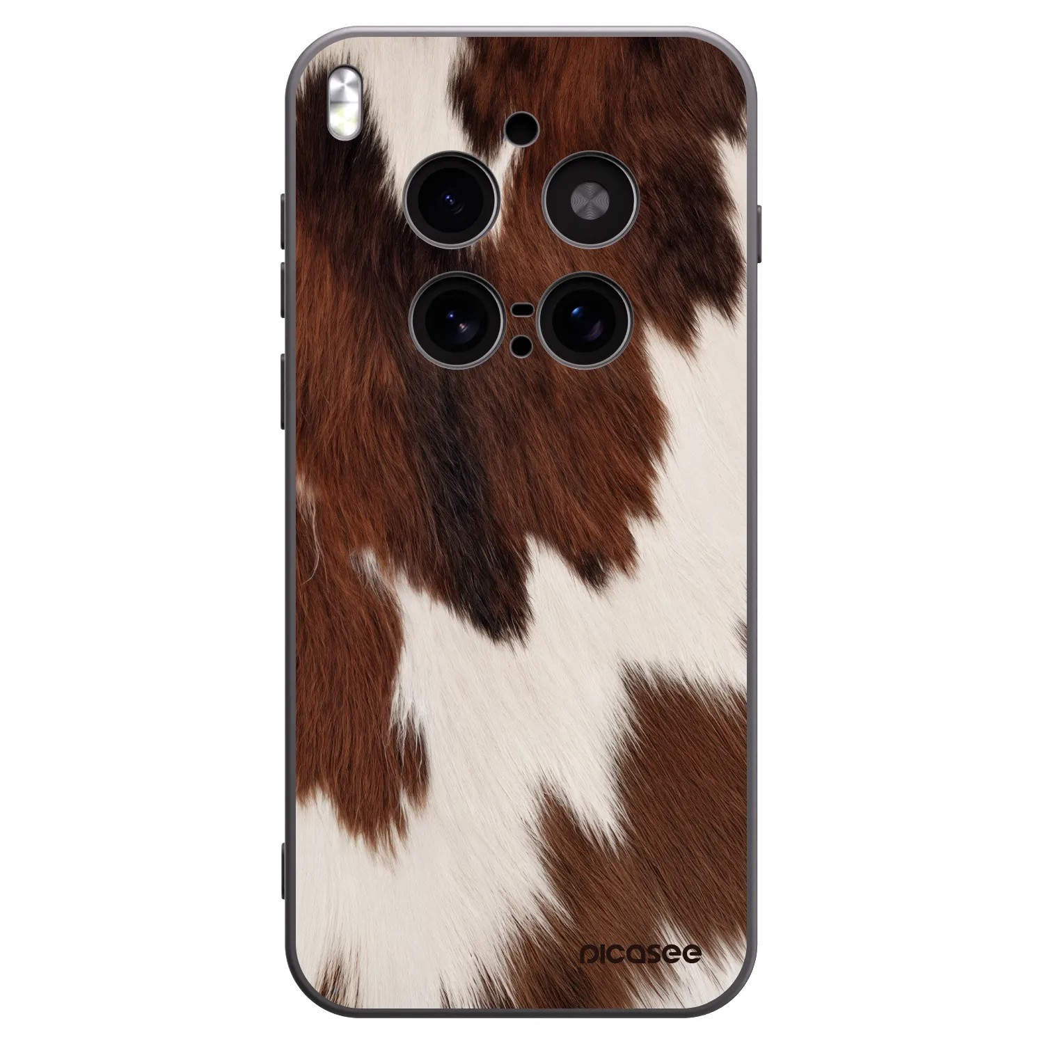 Picasee crna silikonska maskica za Vivo X300 Pro - Rustica