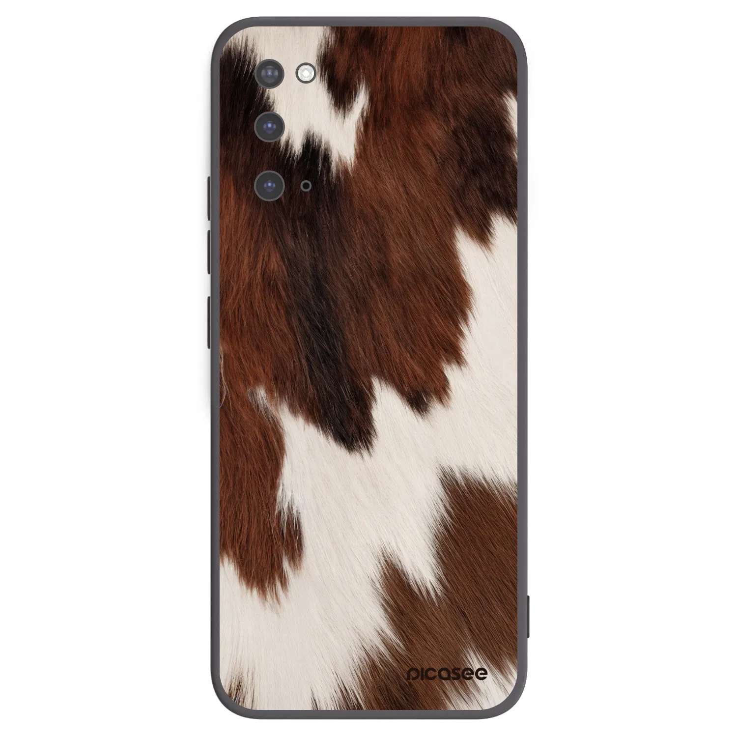 Picasee crna silikonska maskica za Samsung Galaxy S20 G980F - Rustica