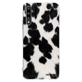 Picasee silikonska prozirna maskica za Honor 9X Pro - Black Moo