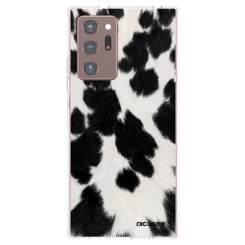 Picasee silikonska prozirna maskica za Samsung Galaxy Note 20 Ultra - Black Moo